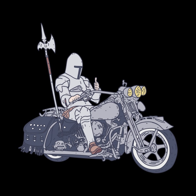 Biker Gang - Motorbike Knight - Chivalry Chopper by DeWinnes