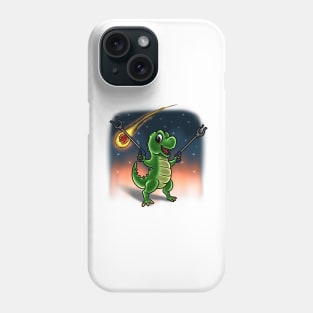 Short Arms, Big Laughs: Hilarious Adventures of the Comical Dinosaur Phone Case