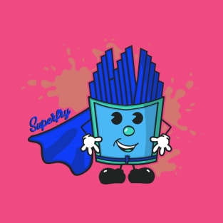 Pop Art for Kids | Superfry | Blue T-Shirt