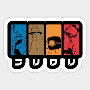 Flcl Stickers Teepublic