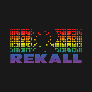 Total Recall – Rekall Logo (rainbow effect) T-Shirt