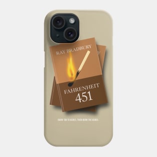 Fahrenheit 451 - Alternative Movie Poster Phone Case