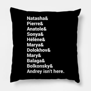 The Great Comet of 1812 - Names (2) Pillow