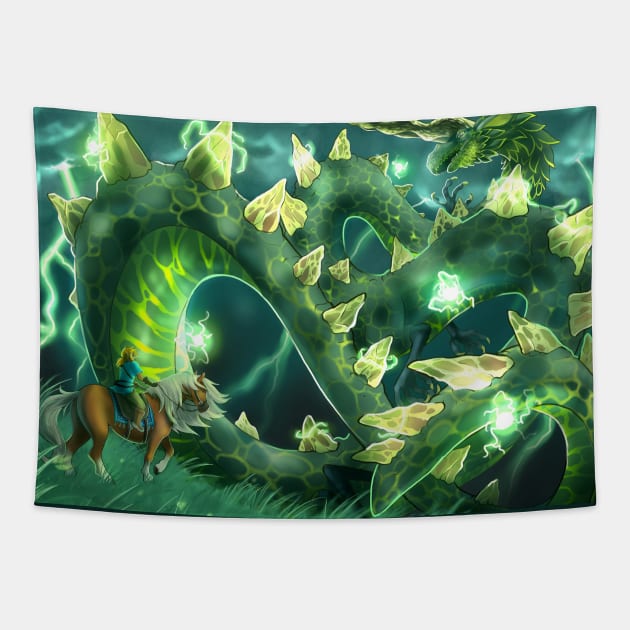 Farosh encounter Tapestry by KaceyMeg