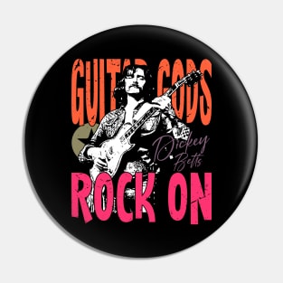 Rock On, Guitar Gods! Pin