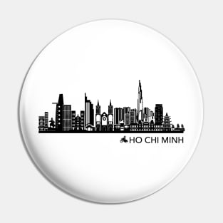 Ho Chi Minh Skyline Pin