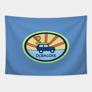 Ocracoke Beach Days Tapestry