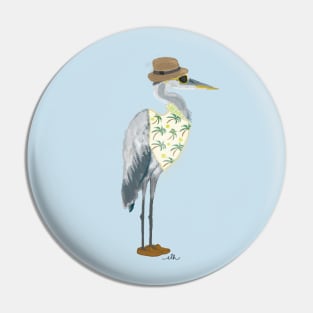 Great Blue Heron Pin