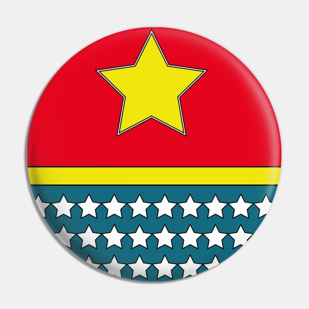 Superhero Pin by nickemporium1