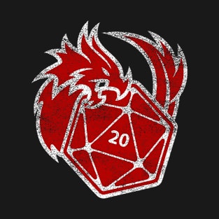 d20 Dragon Dice T-Shirt