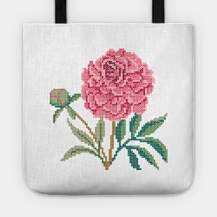 Indiana State Flower Peony Tote