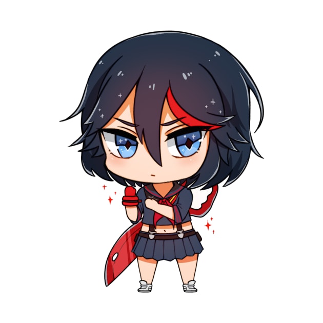 Chibi Matoi Ryuko by Eggswithbenefits