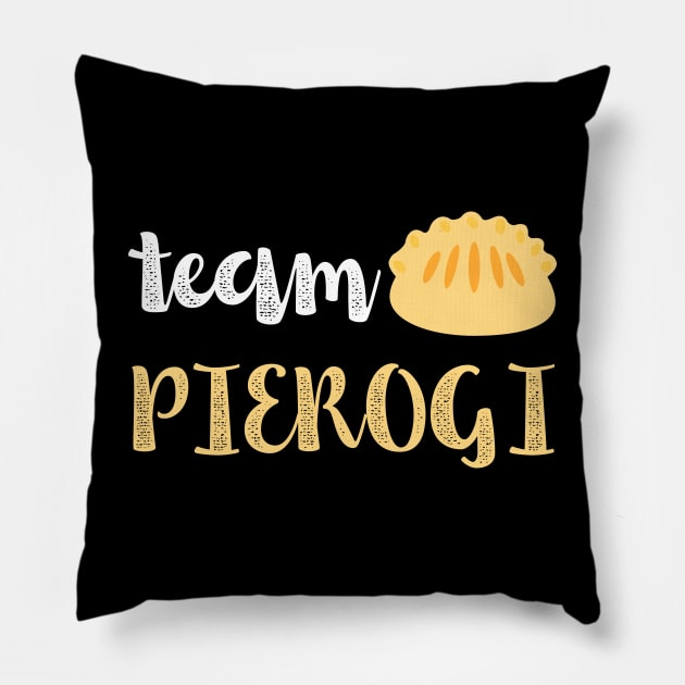 team pierogi Pillow by mdr design