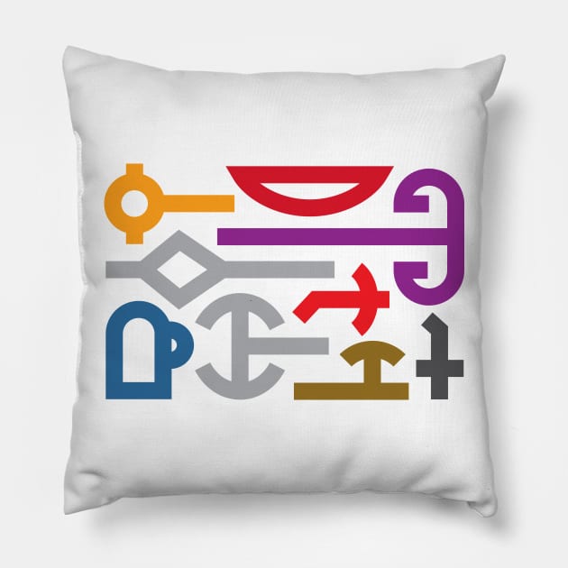 Minimal He-Man Pillow by dcmjs