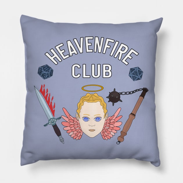 Heavenfire Club Pillow by DiegoCarvalho