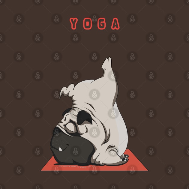 YOGA DOG by ChubbydudeStore