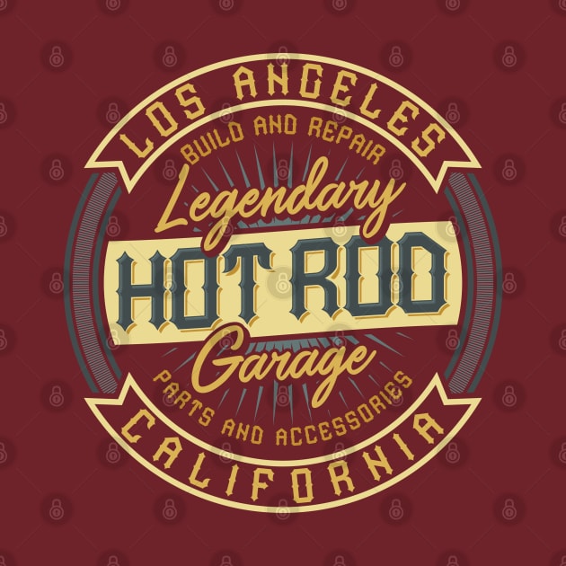 Legendary Hot Rod Garage by Verboten