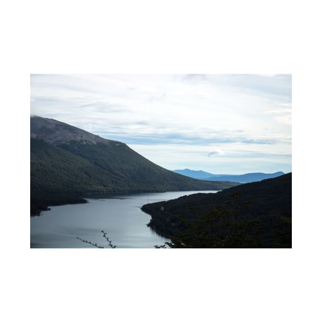 Tierra del Fuego, lake and mountains by HazelWright