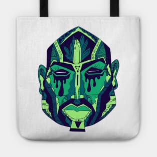 Ngreen African Mask No 9 Tote