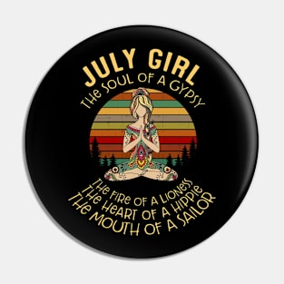 namaste july girl Pin