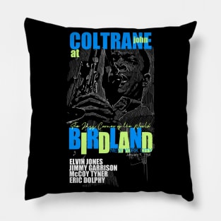 Coltrane at the Birdland Pillow