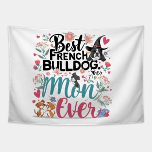 Frenchie Fries Shirt French Bulldog Dog Mom Dog Dad Cute funny Tapestry