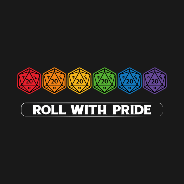 Roll with Pride (d20 dices) by EvilSheet