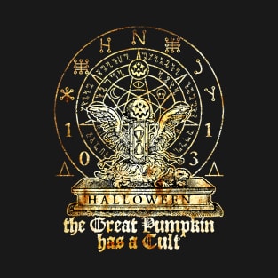 Cult of the Great Pumpkin: Winged Hourglass T-Shirt