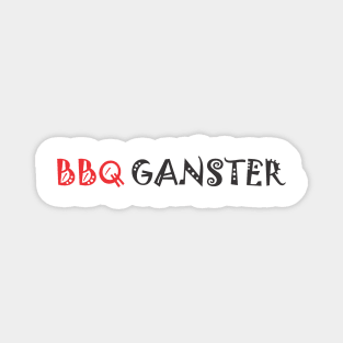 BBQ Ganster Magnet