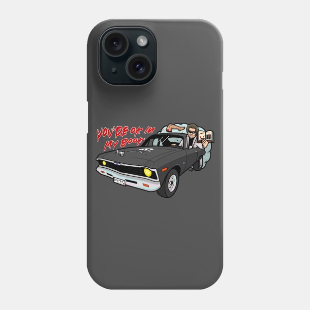 Death proof stuntman mike Chevy nova Phone Case by DiLoDraws