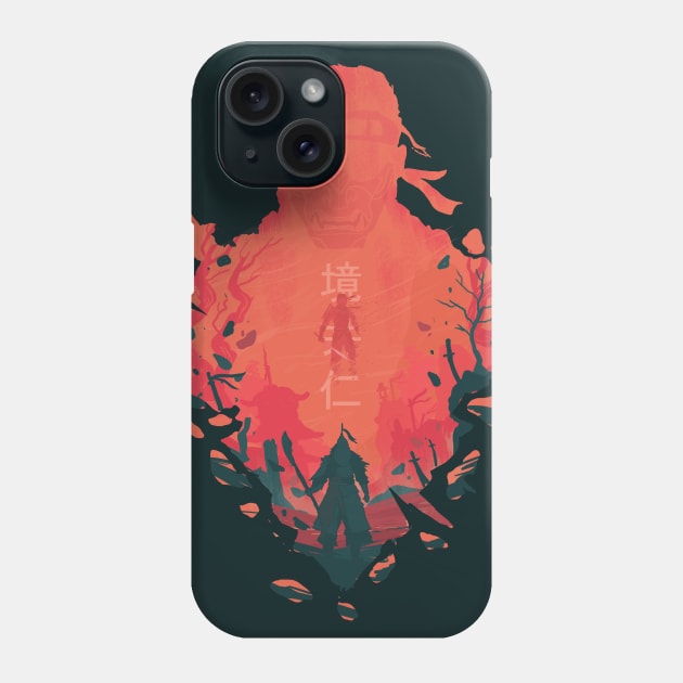 Lost Honor:Ghost of Tsushima Phone Case by Vertei