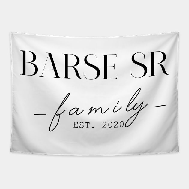 Barse Sr Family EST. 2020, Surname, Barse Sr Tapestry by ProvidenciaryArtist