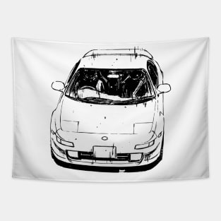 Miyahara's Toyota MR2 [ Initial D ] Tapestry