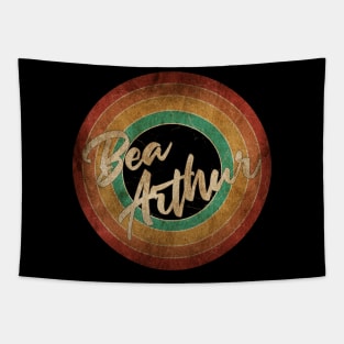 Bea Arthur Vintage Circle Art Tapestry