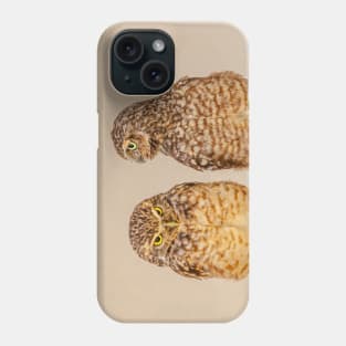 Burrowing owl athena cunnicularia Phone Case