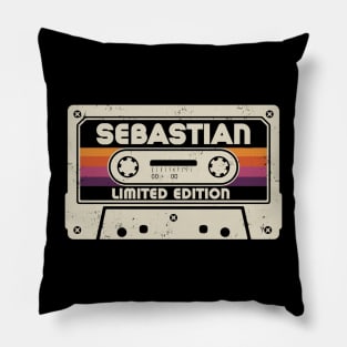 Sebastian Name Limited Edition Pillow