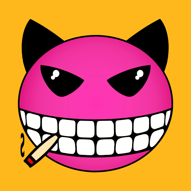 Pink Demon by RawSunArt