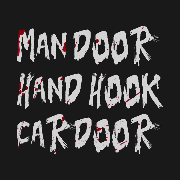 Man Door Hand Hook Meme Funny Scary by Mellowdellow