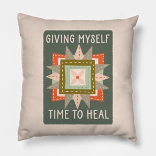 Time to heal Pillow