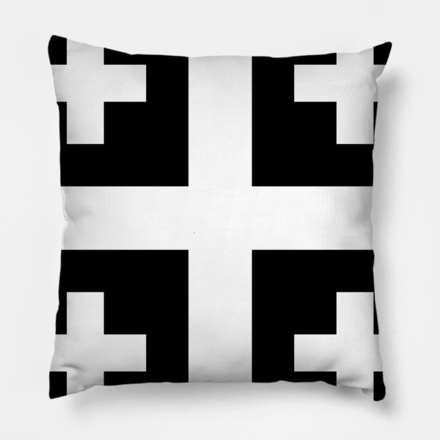 Cross of Jerusalem Pillow by LogosRising