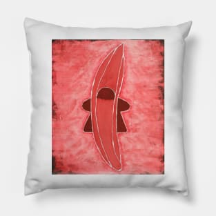 MeepNana Teal 4 Pillow