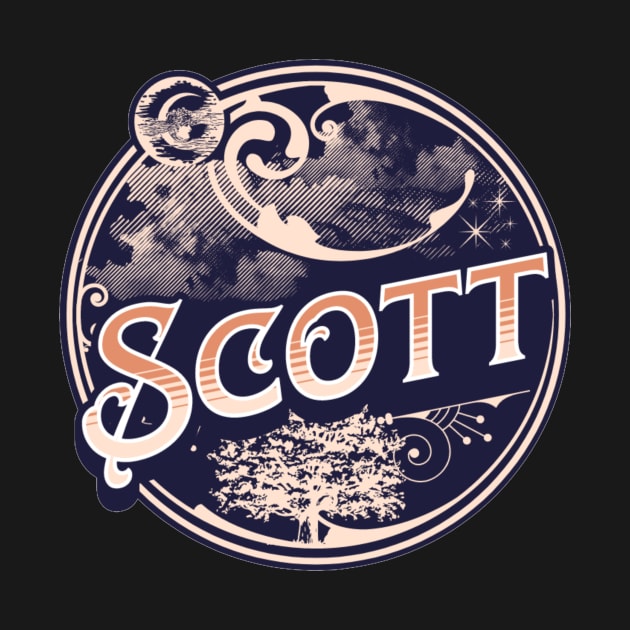 Scott Name Tshirt by Renata's
