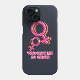 Equality! Equal pay for equal work. Phone Case