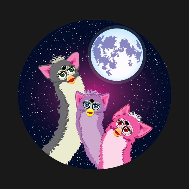 Three Furb Moon by BeetleCat Threads