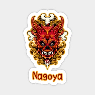 Nagoya 名古屋市 city demon Magnet