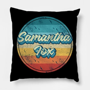 Samantha Fox Nothing's Gonna Stop Me Now T shirt Pillow