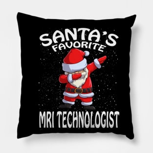 Santas Favorite Mri Technologist Christmas Pillow