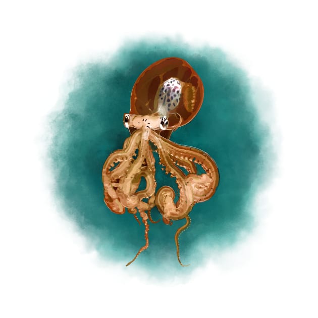 Cephalopod (orange version) by Mark Arandjus