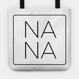 Minimalist Nana Tote