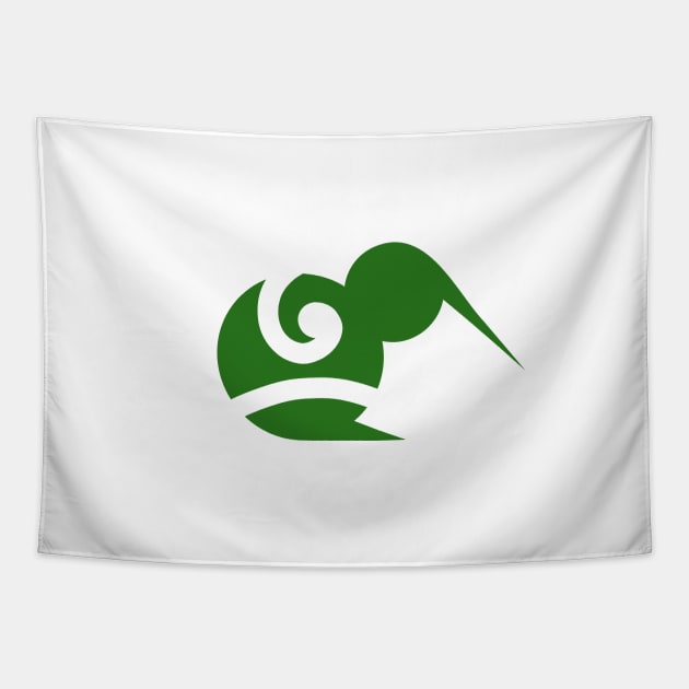 Kiwi Koru Greenstone Tapestry by OrangeCup